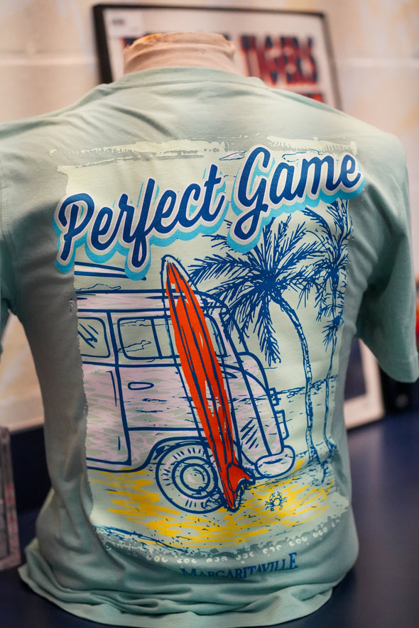 Margaritaville Perfect Game Mint Tee