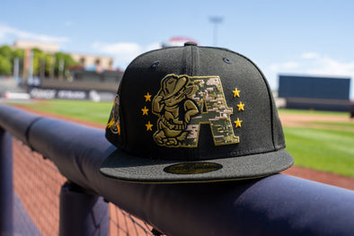 Amarillo Sod Poodles New Era 2024 59FIFTY Armed Forces Hat