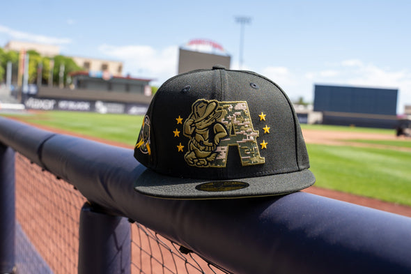 Amarillo Sod Poodles New Era 2024 59FIFTY Armed Forces Hat