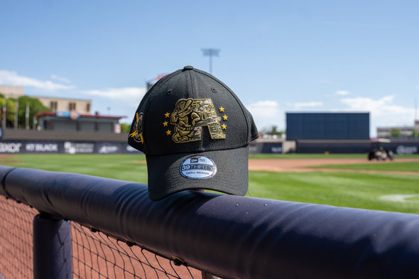 Amarillo Sod Poodles New Era 2024 39THIRTY Armed Forces Hat