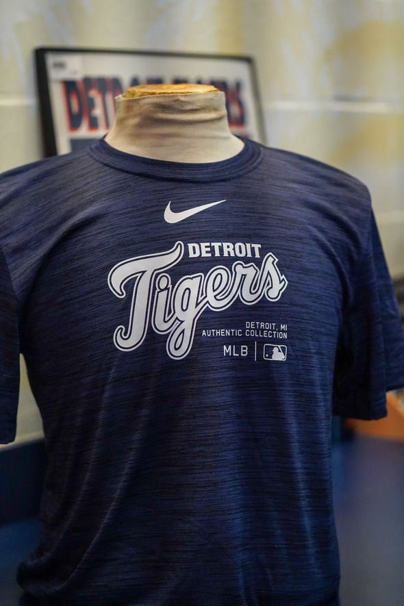 Detroit Tigers Men's AC Velocity T-Shirt Navy