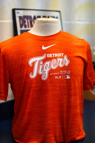 Detroit Tigers Men's AC Velocity T-Shirt Orange