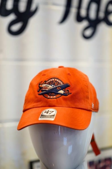 Lakeland Flying Tigers Orange Clean Up Adjustable Cap - BP Logo