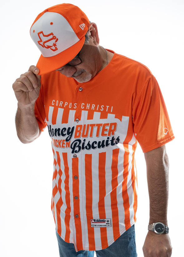 Honey Butter Chicken Biscuit Jersey - Numbered