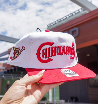 CHIHUAHUAS DOUBLE HEADER SNAP BACK HAT- 47 BRND