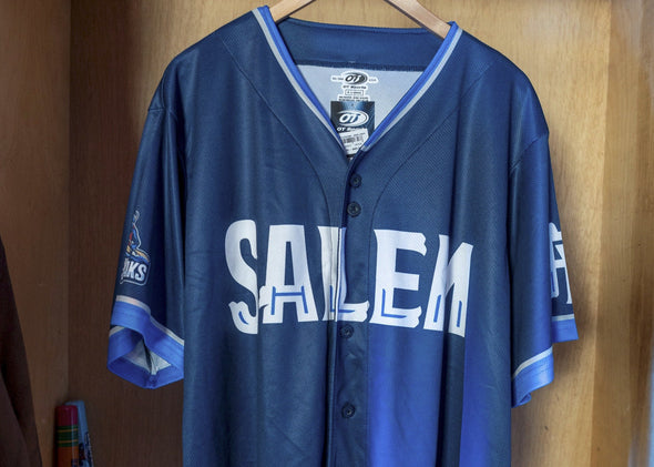 Salem RidgeYaks Adult Navy Sublimated Jersey