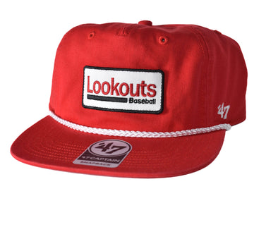 Chattanooga Lookouts Red Pollock Rope '47 Captain