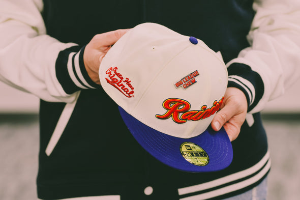 Tacoma Rainiers New Era 59Fifty Chrome Script Big League Chew Cap