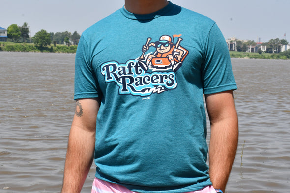 Raft Racers Primary T Shirt - Teal