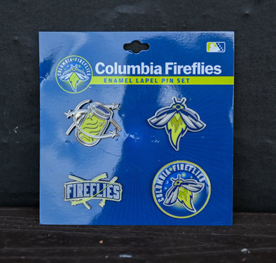 PSG Fireflies Team Logo Pin Set