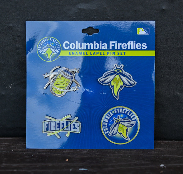 PSG Fireflies Team Logo Pin Set