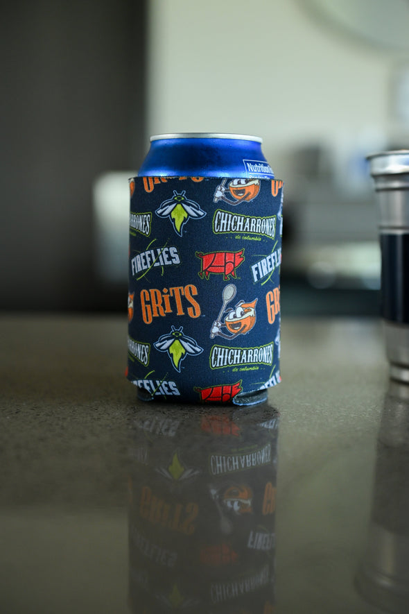 WC Fireflies Triple Logo Koozie