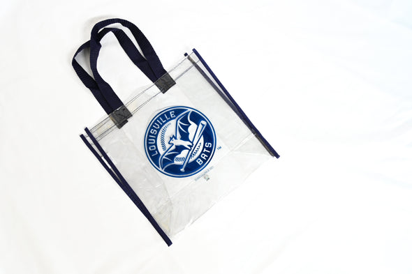 Louisville Bats Clear Tote Bags