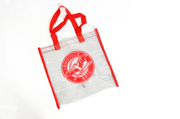 Louisville Bats Clear Tote Bags