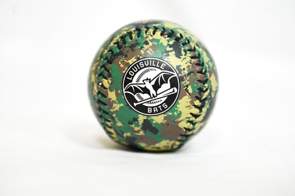 Louisville Bats Camo Baseball