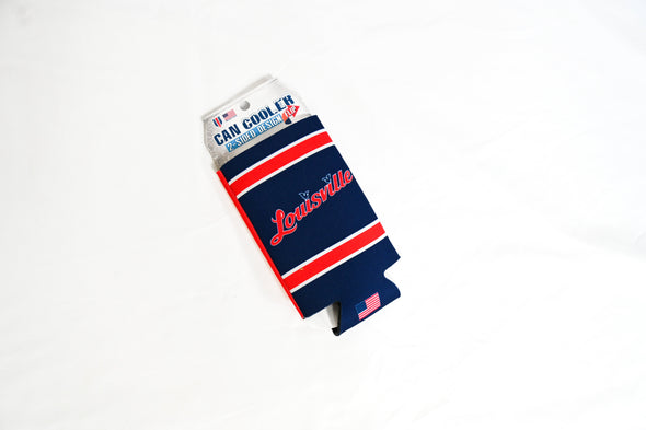 Louisville Bats Navy/Red 20oz. Can  Cooler