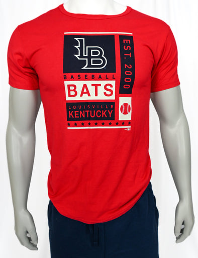 Champion Mens Red Garment Dyed SS T-Shirt