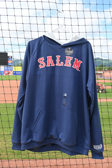 Salem Red Sox Baseballism Navy Reversable Hoodie