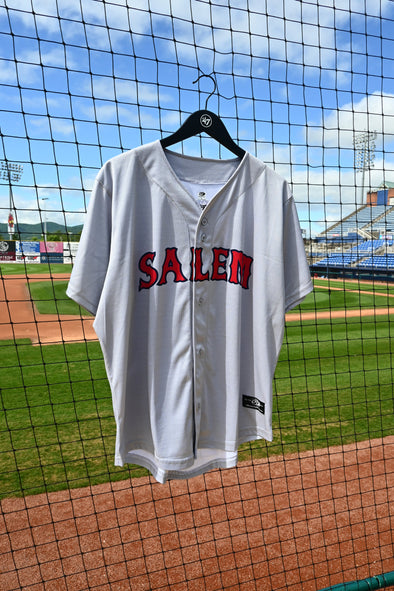 Salem Red Sox OT Sports Gray Men's Replica Jerseys