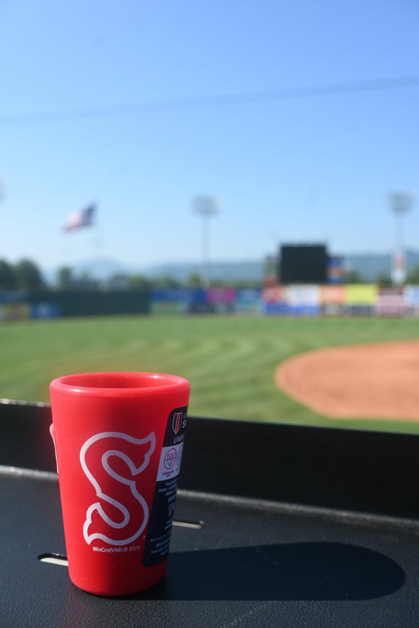 Salem Red Sox Silicone Shot Glass