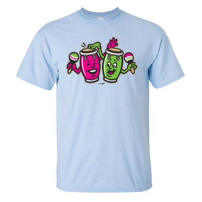 YOUTH LIGHT BLUE RUMBEROS T-SHIRT