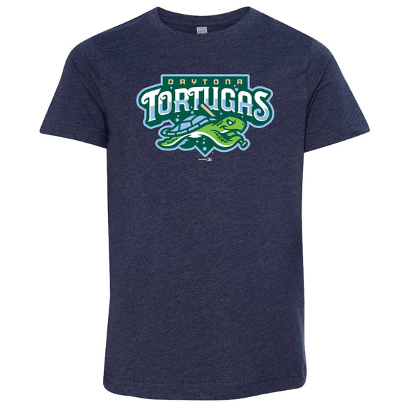 YOUTH VINTAGE NAVY T-SHIRT