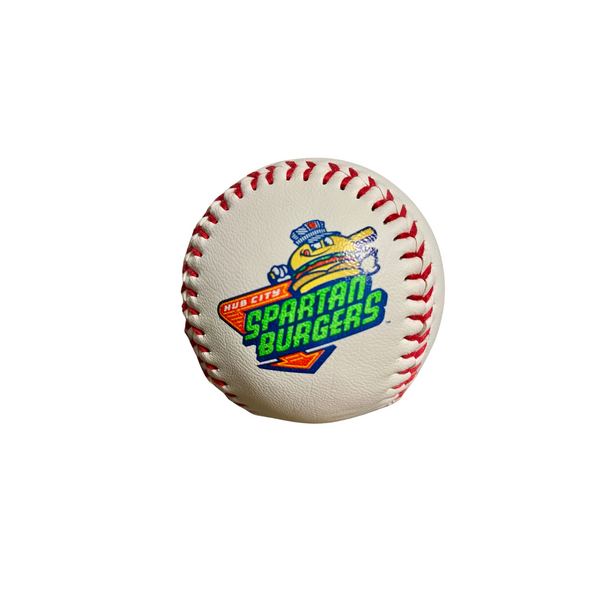 White Primary Logo Baseball