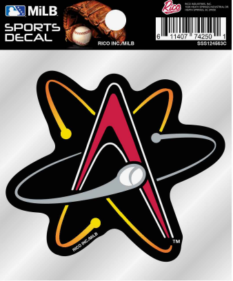 Albuquerque Isotopes Decal-Isotopes Die Cut