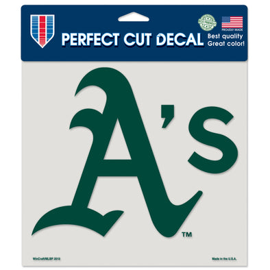 DECAL 8x8 A'S, ATHLETICS