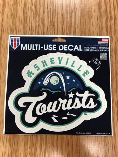 The Asheville Tourists Multi-Use Decal