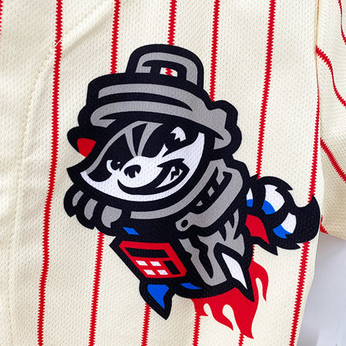 Youth Cream Pinstripe Jersey