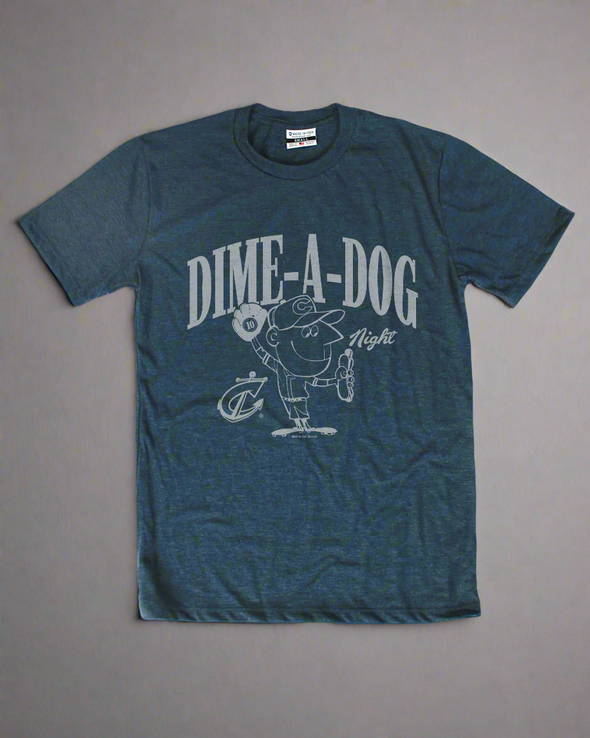 Columbus Clippers Where I'm From Navy Dime a Dog Tee