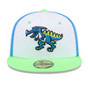 Myrtle Beach Pelicans New Era 59Fifty Pelisaurus Rex Cap