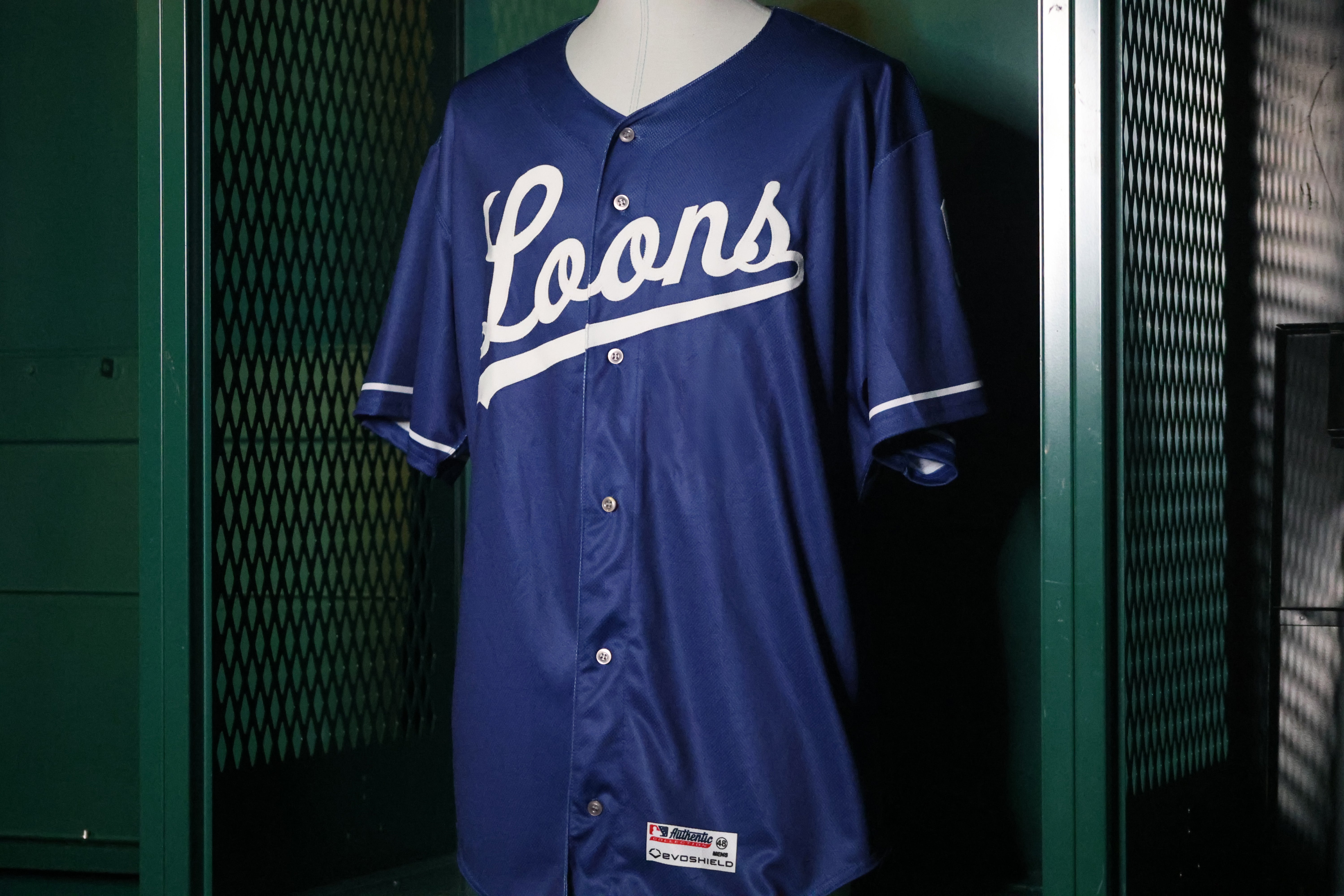 Great Lakes Loons Wilson Dodger Blue Mashup Jersey Adult – Minor