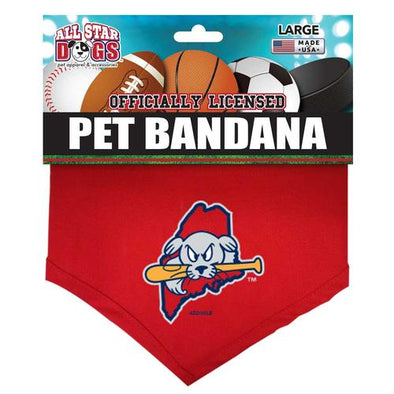 Portland Sea Dogs Dog Bandana - Small