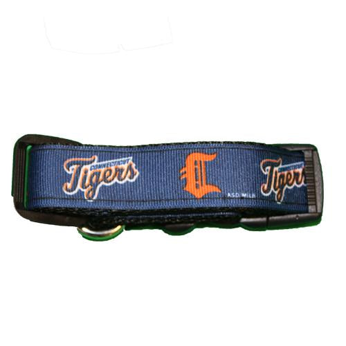 Connecticut Tigers CT Tigers Dog Collar