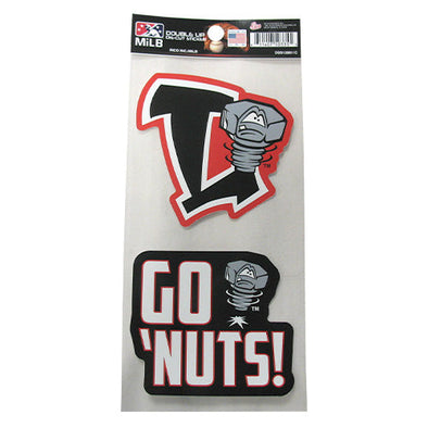 Lansing Lugnuts Double Die-Cut Sticker Sheet