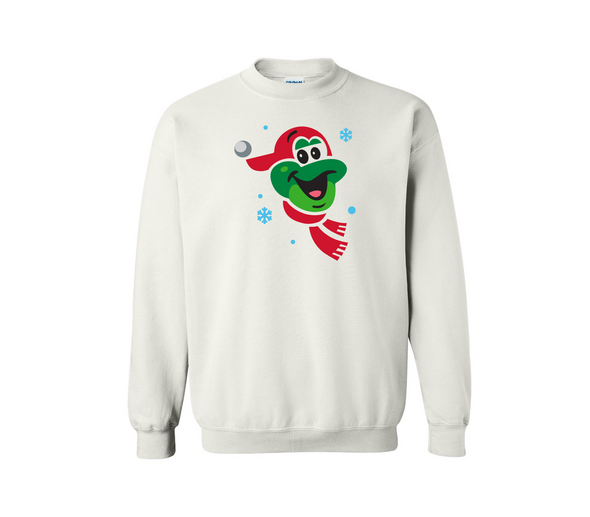 Reedy Winter Wonderland Adult White Crewneck Sweatshirt