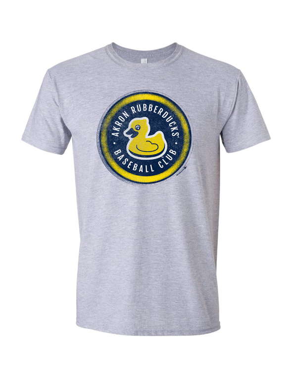 Gray Ducky Painted Stamp Tee