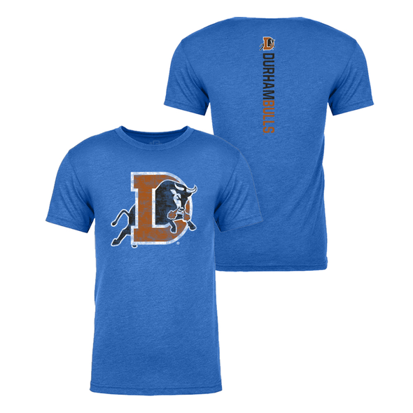 Durham Bulls 108 D Logo Razorback T-Shirt