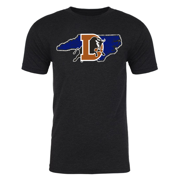 Durham Bulls 108 D Logo State T-Shirt
