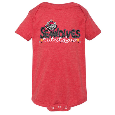 Erie SeaWolves BR Closure Infant Onesie
