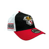 New Era 9TWENTY Springfield Cashew Chickens Cap - Black/White/Red