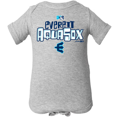 Everett AquaSox Road Logo Infant Onesie