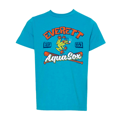 Everett AquaSox Youth Wave Tee