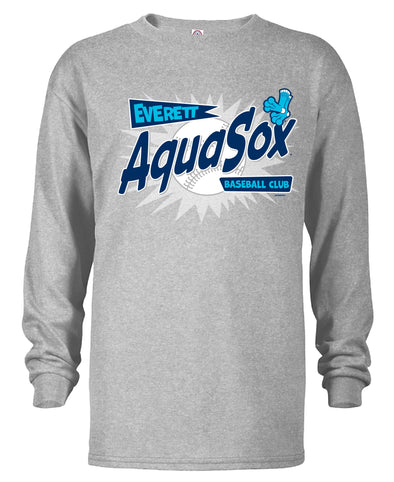 Everett AquaSox Youth Long Sleeve