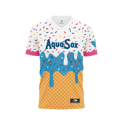 Everett AquaSox Snack Series Ice Cream Jersey Adult