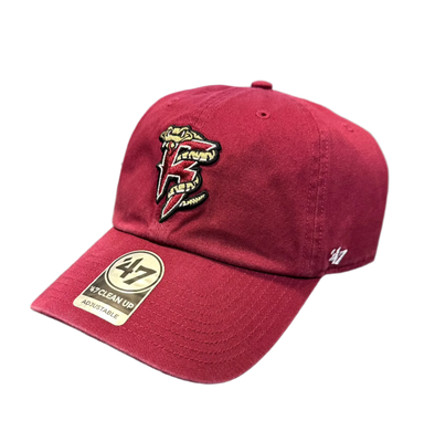 Timber Rattlers ‘47 Brand Cardinal Clean Up Adjustable Hat