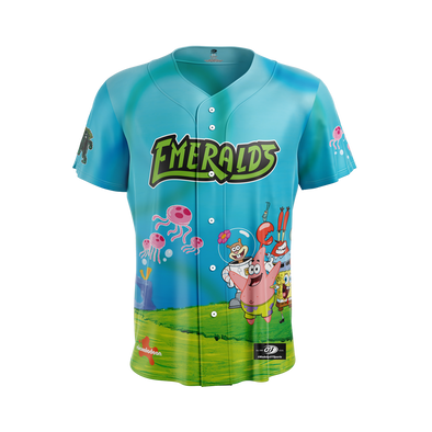 Eugene Emeralds OT Sports Spongebob Adult Jersey