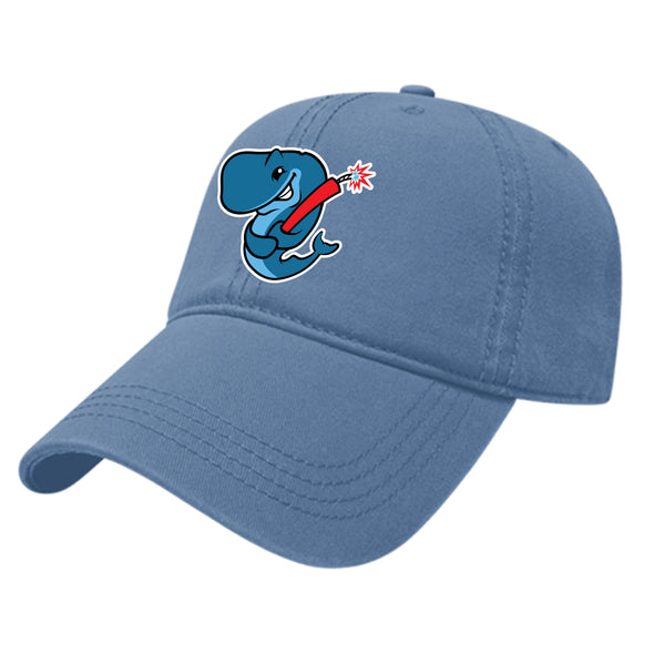 Eugene Emeralds Exploding Whales Bimm Ridder Sky Blue Cap